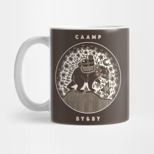 by camp ing Mug